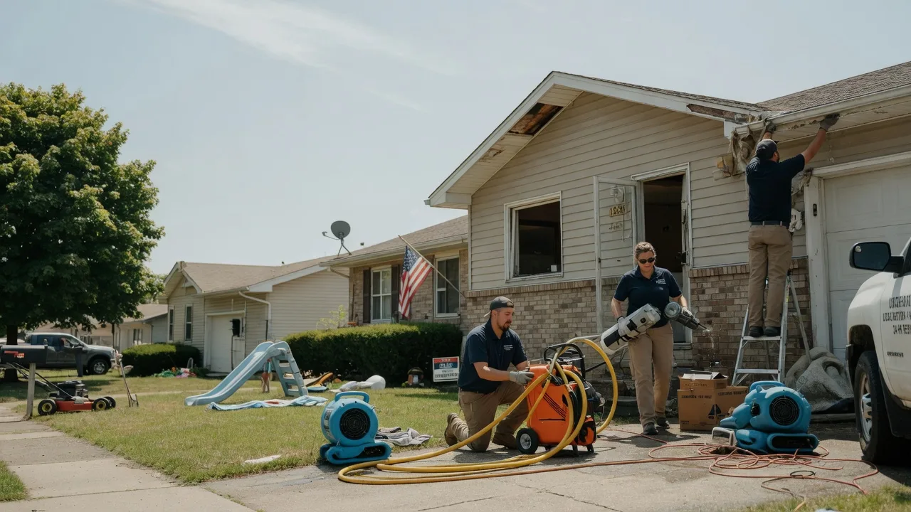 Water Damage Restoration in Sublette, IL near me